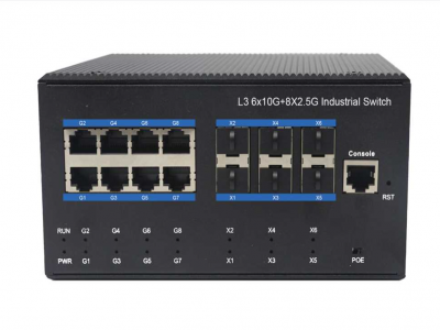 三層6萬兆+8個2.5G(90W)POE